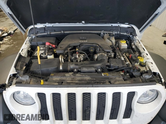 2021 Jeep Wrangler Unlimited Sport S z VIN 1C4HJXDG4MW509446, wystawiony jako Copart lot #51453655 z przebiegiem 55 154 mil mil oraz Szkoda całkowita • Salvage title. Historia ofert i sprzedaży dostępna na DreamBid. Obrazek 13.