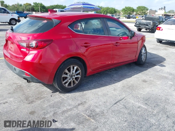 2015 Mazda 3 i Touring with VIN 3MZBM1L76FM203277, listed as a IAAI auction lot 41943139 with 102,056 mi miles and . Bid and sale history available at carsss.com. Image 4.