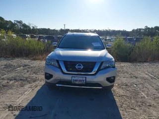 2019 Nissan Pathfinder SL with VIN 5N1DR2MN3KC625241, listed as a IAAI auction lot 41900008 with 156,509 mi miles and . Bid and sale history available at DreamBid. Image 6.