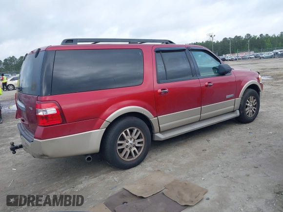 2007 Ford Expedition Max Eddie Bauer с VIN 1FMFK175X7LA33460, выставлен на аукционе IAAI как лот 41965513 с пробегом 260 723 миль миль и . История ставок и продаж доступна на DreamBid. Изображение 4.