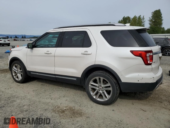 2016 Ford Explorer XLT with VIN 1FM5K8D84GGA10011, listed as a Copart auction lot 56242295 with 63,743 mi miles and Salvage Title. Bid and sale history available at DreamBid. Image 2.