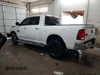 2018 Ram 1500 Big Horn with VIN 3C6RR7LG7JG196490, listed as a Copart auction lot 50249465 with 105,918 mi miles and Salvage Title. Bid and sale history available at carsss.com. Image 2.