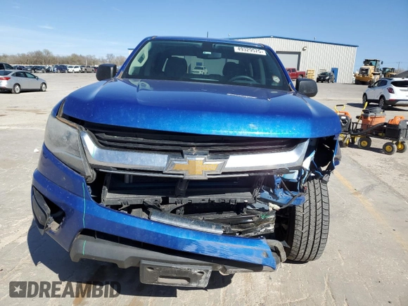 2019 Chevrolet Colorado 2WD Work Truck z VIN 1GCGSBEN9K1311030, wystawiony jako Copart lot #49329575 z przebiegiem 165 972 mil mil oraz Szkoda całkowita • Salvage title. Historia ofert i sprzedaży dostępna na DreamBid. Obrazek 5.