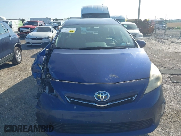 2013 Toyota Prius Two with VIN JTDZN3EU7D3240981, listed as a IAAI auction lot 42573319 with 250,362 mi miles and . Bid and sale history available at DreamBid. Image 12.