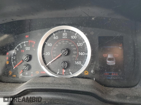 2020 Toyota Corolla SE with VIN 5YFS4RCE7LP051711, listed as a Copart auction lot 48077275 with 142,471 mi miles and Non Repairable. Bid and sale history available at DreamBid. Image 9.