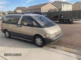 1995 Toyota Previa z VIN JT3AC24S3S1044515, wystawiony jako Copart lot #76413984 z przebiegiem 168 956 mil mil oraz Tytuł czysty. Historia ofert i sprzedaży dostępna na DreamBid. Obrazek 1.
