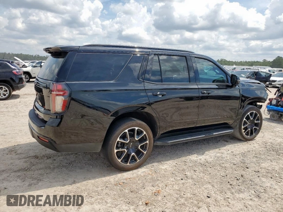 2023 Chevrolet Tahoe RST с VIN 1GNSCRKD5PR442970, выставлен на аукционе Copart как лот 59671735 с пробегом 13 975 миль миль и Списание • Salvage title. История ставок и продаж доступна на DreamBid. Изображение 3.