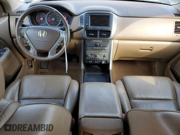 2008 Honda Pilot EX-L z VIN 5FNYF18798B009074, wystawiony jako Copart lot #54375305 z przebiegiem 149 602 mil mil oraz Szkoda całkowita • Salvage title. Historia ofert i sprzedaży dostępna na DreamBid. Obrazek 8.