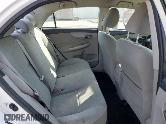 2011 Toyota Corolla L with VIN 2T1BU4EE6BC561384, listed as a Copart auction lot 51691875 with 183,190 mi miles and Non Repairable. Bid and sale history available at carsss.com. Image 10.