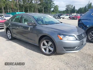 2013 Volkswagen Passat SE with VIN 1VWBP7A33DC135979, listed as a IAAI auction lot 42533507 with 106,031 mi miles and . Bid and sale history available at DreamBid. Image 1.