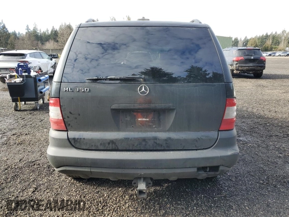 2003 Mercedes-Benz M-Class 3.7L with VIN 4JGAB57E93A438457, listed as a Copart auction lot 44268505 with 0 mi miles and Salvage Title. Bid and sale history available at carsss.com. Image 6.