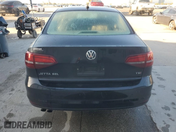2016 Volkswagen Jetta Sedan 1.8T SEL with VIN 3VWL07AJ3GM411667, listed as a Copart auction lot 48730165 with 131,498 mi miles and Salvage Title. Bid and sale history available at carsss.com. Image 6.
