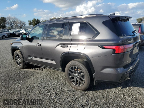2023 Toyota Sequoia SR5 with VIN 7SVAAABA7PX010271, listed as a Copart auction lot 85458514 with 28,247 mi miles and Salvage Title. Bid and sale history available at carsss.com. Image 2.