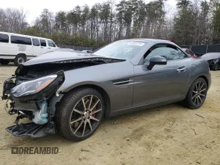 2017 Mercedes-Benz SLC 43 AMG with VIN WDDPK6GA5HF130025, listed as a Copart auction lot 44653215 with 56,895 mi miles and Salvage Title. Bid and sale history available at DreamBid. Image 1.