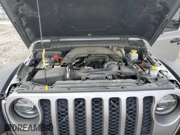 2020 Jeep Gladiator Rubicon z VIN 1C6JJTBG7LL102712, wystawiony jako Copart lot #60887965 z przebiegiem 80 262 mil mil oraz Szkoda całkowita • Salvage title. Historia ofert i sprzedaży dostępna na DreamBid. Obrazek 11.