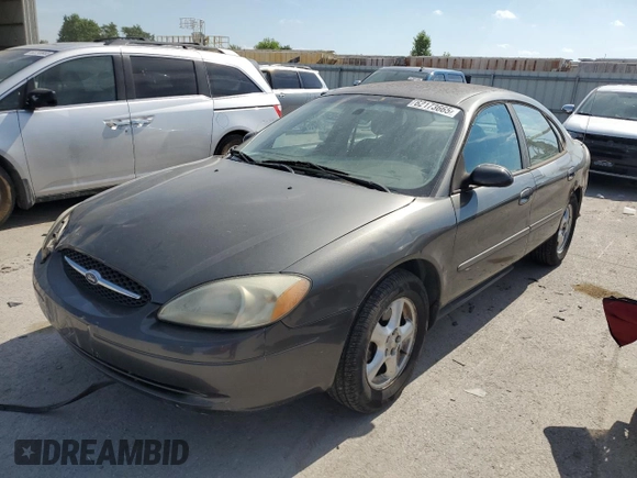 2002 Ford Taurus SE Standard with VIN 1FAFP53U12G147672, listed as a Copart auction lot 62173665 with 161,369 mi miles and Salvage title. Bid and sale history available at DreamBid. Image 1.