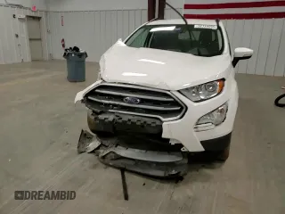 2018 Ford EcoSport SE with VIN MAJ3P1TE8JC233958, listed as a Copart auction lot 52724095 with 97,071 mi miles and Salvage Title. Bid and sale history available at DreamBid. Image 12.