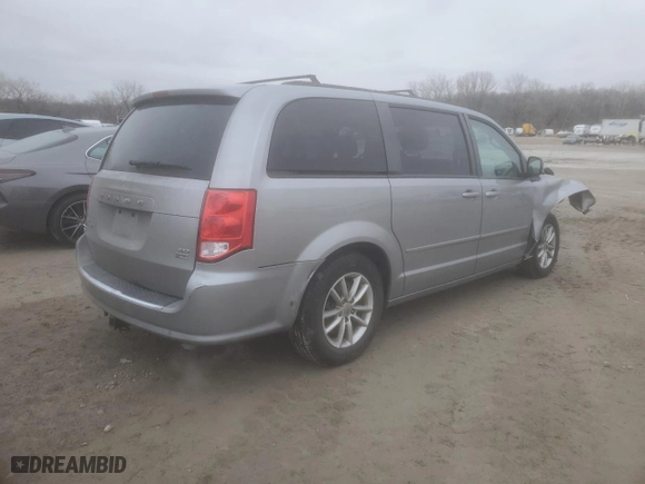 2016 Dodge Grand Caravan SXT with VIN 2C4RDGCG4GR325943, listed as a Copart auction lot 43472765 with 152,804 mi miles and Salvage Title. Bid and sale history available at carsss.com. Image 3.