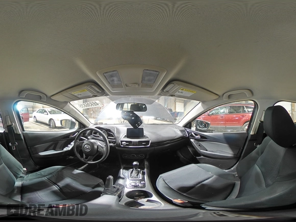 2015 Mazda 3 i Sport with VIN 3MZBM1U71FM158232, listed as a Copart auction lot 46936835 with 118,589 mi miles and Salvage Title. Bid and sale history available at carsss.com. Image 13.