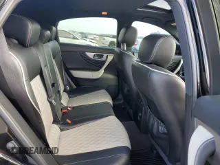 2017 Infiniti QX70 z VIN JN8CS1MW7HM411691, wystawiony jako Copart lot #54204065 z przebiegiem 105 885 mil mil oraz Szkoda całkowita • Salvage title. Historia ofert i sprzedaży dostępna na DreamBid. Obrazek 11.