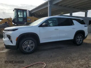 2025 Chevrolet Traverse FWD LT with VIN 1GNERGRSXSJ127903, listed as a Copart auction lot 63074685 with 13,317 mi miles and Clean title. Bid and sale history available at DreamBid. Image 1.