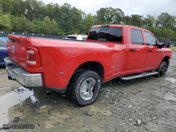 2023 Ram 3500 Tradesman with VIN 3C63RRGL0PG526505, listed as a Copart auction lot 71932814 with 26,014 mi miles and Salvage Title. Bid and sale history available at carsss.com. Image 3.