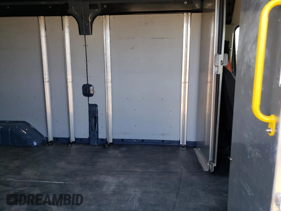 2021 Ford Transit Cargo with VIN 1FTBR3X8XMKA83071, listed as a Copart auction lot 80474914 with 38,027 mi miles and Salvage title. Bid and sale history available at DreamBid. Image 11.