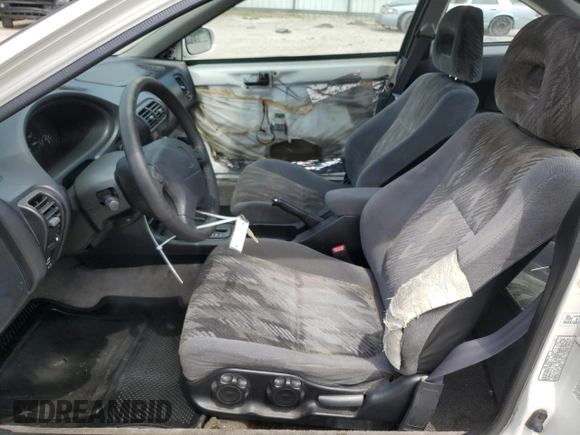 2000 Acura Integra LS with VIN JH4DC4459YS012992, listed as a Copart auction lot 53804615 with 271,223 mi miles and Salvage title. Bid and sale history available at DreamBid. Image 7.