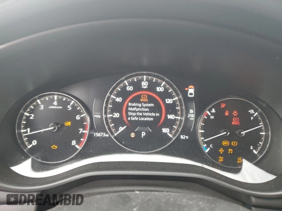 2024 Mazda 3 S Preferred with VIN JM1BPALM4R1702693, listed as a Copart auction lot 60134025 with 15,673 mi miles and Salvage title. Bid and sale history available at DreamBid. Image 9.