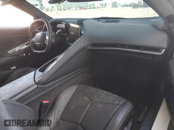 2024 Chevrolet Corvette 1LT with VIN 1G1YA2D42R5129570, listed as a Copart auction lot 49491405 with Not provided miles and Salvage title. Bid and sale history available at DreamBid. Image 8.