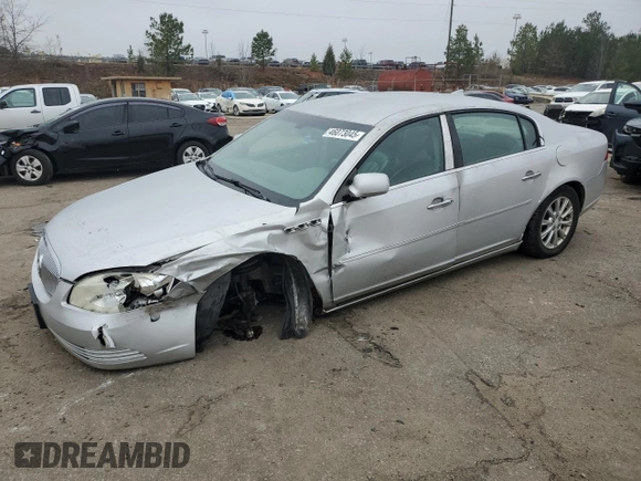 2009 Buick Lucerne CXL-4 with VIN 1G4HD57129U107443, listed as a Copart auction lot 46073045 with 146,157 mi miles and Salvage Title. Bid and sale history available at carsss.com. Image 1.