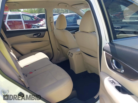 2016 Nissan Rogue SV with VIN KNMAT2MT2GP633600, listed as a IAAI auction lot 39191100 with 128,051 mi miles and . Bid and sale history available at DreamBid. Image 8.