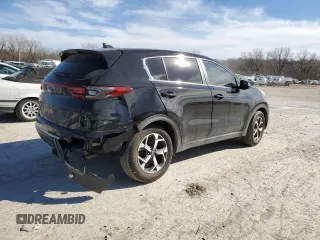 2020 Kia Sportage LX with VIN KNDPM3AC8L7824319, listed as a Copart auction lot 46000485 with 60,092 mi miles and Salvage Title. Bid and sale history available at DreamBid. Image 3.