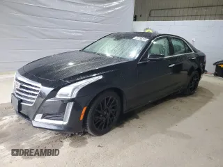 2018 Cadillac CTS Luxury AWD with VIN 1G6AX5SX3J0107605, listed as a Copart auction lot 55756235 with 113,375 mi miles and Salvage title. Bid and sale history available at DreamBid. Image 1.