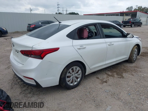2019 Hyundai Accent SE with VIN 3KPC24A33KE045001, listed as a IAAI auction lot 40857224 with Not Provided miles and . Bid and sale history available at carsss.com. Image 4.