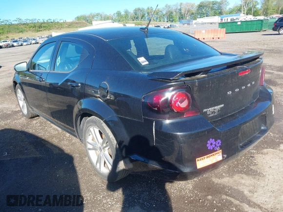 2011 Dodge Avenger Heat with VIN 1B3BD1FG3BN523737, listed as a IAAI auction lot 42200824 with 168,083 mi miles and . Bid and sale history available at DreamBid. Image 3.