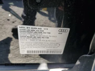 2016 Audi Q3 Premium Plus with VIN WA1EFCFS6GR013351, listed as a Copart auction lot 56727035 with 83,583 mi miles and Salvage title. Bid and sale history available at DreamBid. Image 13.