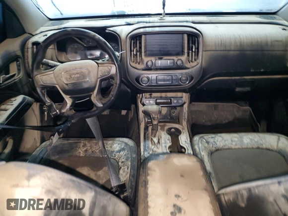 2021 GMC Canyon 4WD AT4 w/Cloth with VIN 1GTG6FEN9M1121579, listed as a Copart auction lot 45807625 with 0 mi miles and Salvage Title. Bid and sale history available at carsss.com. Image 8.