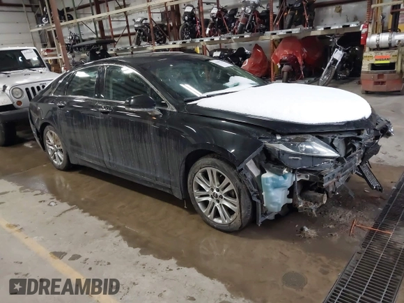 2015 Lincoln MKZ Hybrid with VIN 3LN6L2LU9FR623245, listed as a IAAI auction lot 41599726 with 202,108 mi miles. Bid and sale history available at carsss.com. Image 1.