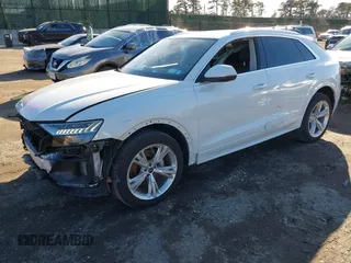 2023 Audi Q8 Premium with VIN WA1AVBF14PD022081, listed as a IAAI auction lot 41623196 with 8,432 mi miles and . Bid and sale history available at DreamBid. Image 17.
