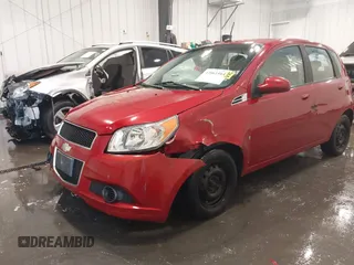 2009 Chevrolet Aveo 1LT with VIN KL1TD66E89B615900, listed as a IAAI auction lot 42061164 with 117,724 mi miles and . Bid and sale history available at DreamBid. Image 6.