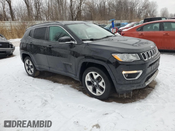 2019 Jeep Compass Limited с VIN 3C4NJDCB9KT661359, выставлен на аукционе Copart как лот 44563305 с пробегом 36 258 миль миль и Чистый • Clean title. История ставок и продаж доступна на DreamBid. Изображение 4.