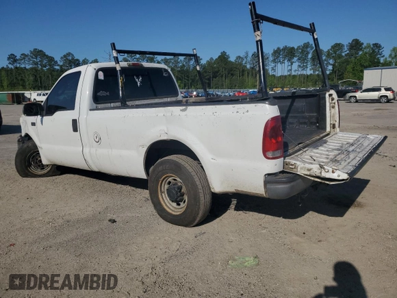 2004 Ford F-250 XL с VIN 1FTNF20L64EA41896, выставлен на аукционе Copart как лот 52894005 с пробегом 384 137 миль миль и Списание • Salvage title. История ставок и продаж доступна на DreamBid. Изображение 2.