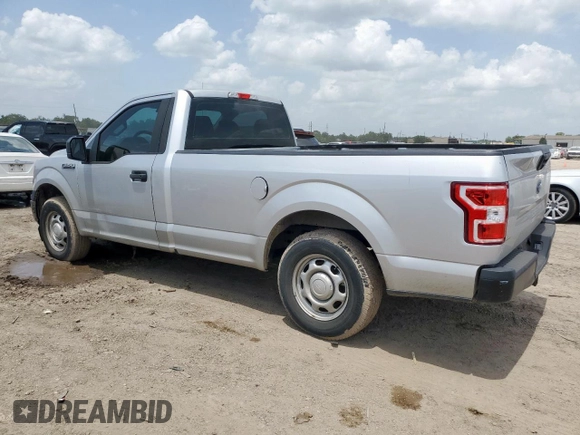 2019 Ford F-150 XL with VIN 1FTMF1CB8KKC24255, listed as a Copart auction lot 64755525 with 100,980 mi miles and Salvage title. Bid and sale history available at DreamBid. Image 2.