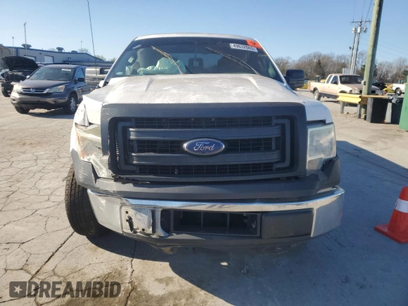 2014 Ford F-150 XL with VIN 1FTFX1CFXEKD76101, listed as a Copart auction lot 49632065 with 296,980 mi miles and Salvage Title. Bid and sale history available at carsss.com. Image 5.