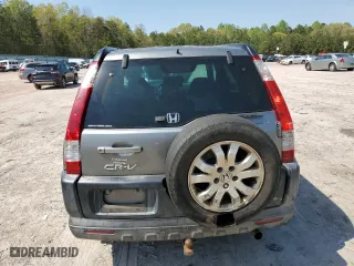 2006 Honda CR-V EX with VIN SHSRD78896U406294, listed as a Copart auction lot 53779395 with 197,280 mi miles and Salvage Title. Bid and sale history available at carsss.com. Image 6.