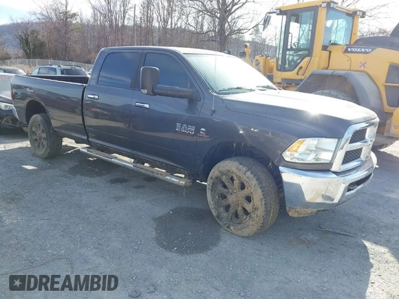 2014 Ram 2500 SLT with VIN 3C6UR5JL9EG179582, listed as a IAAI auction lot 41624056 with Not Provided miles. Bid and sale history available at carsss.com. Image 1.