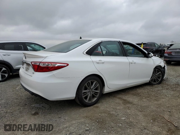 2017 Toyota Camry XLE with VIN 4T1BF1FK7HU758777, listed as a Copart auction lot 50048835 with 105,249 mi miles and Salvage Title. Bid and sale history available at carsss.com. Image 3.