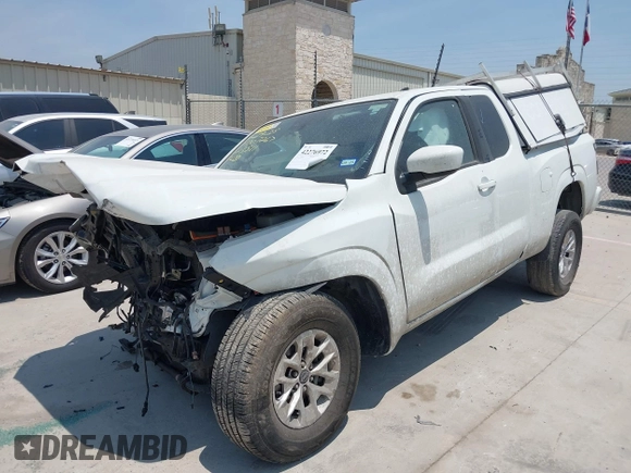 2024 Nissan Frontier S with VIN 1N6ED1CL0RN623511, listed as a IAAI auction lot 42276972 with 24,425 mi miles and . Bid and sale history available at DreamBid. Image 16.