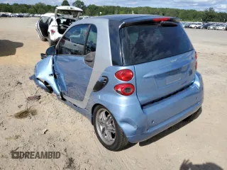 2011 Smart fortwo Pure with VIN WMEEJ3BA8BK429292, listed as a Copart auction lot 72915554 with 126,673 mi miles and Salvage title. Bid and sale history available at DreamBid. Image 2.